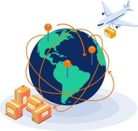 Covering Asia, Australia, New Zealand, USA, Canada and Europe Average shipping cost is 30% cheaper than the market