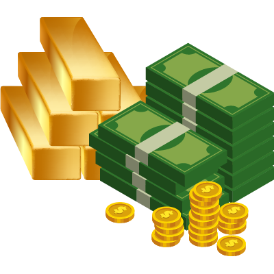 金条(包括任何贵金属)及现金(现行合法流通之货币)