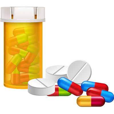 健康食品、药品及医疗用品，如维他命丸