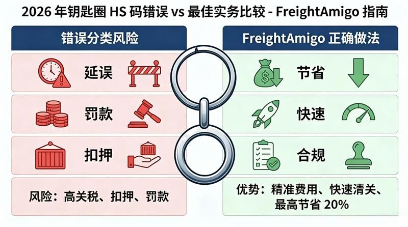 钥匙圈HS 编码指南