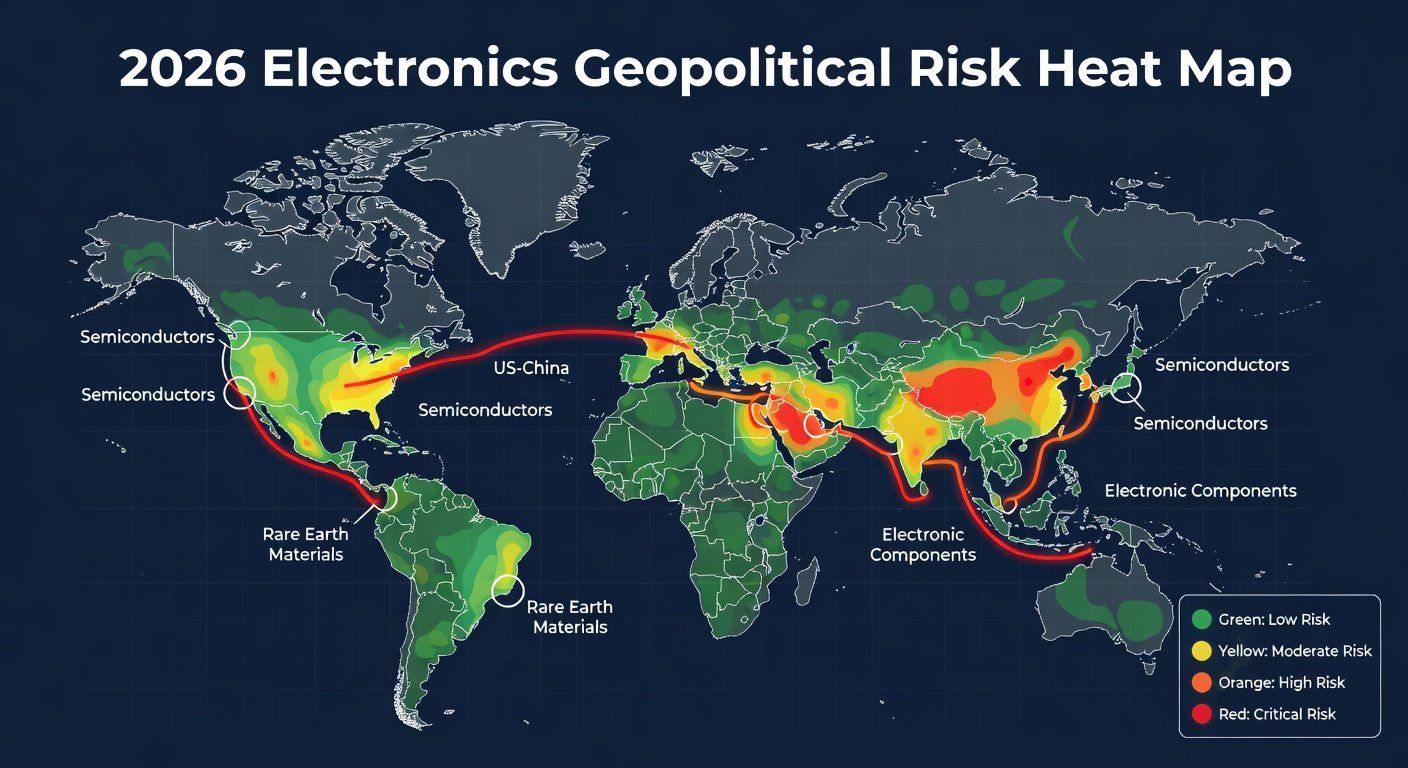 2026 Electronics Geopolitical Risk Heat Map.png