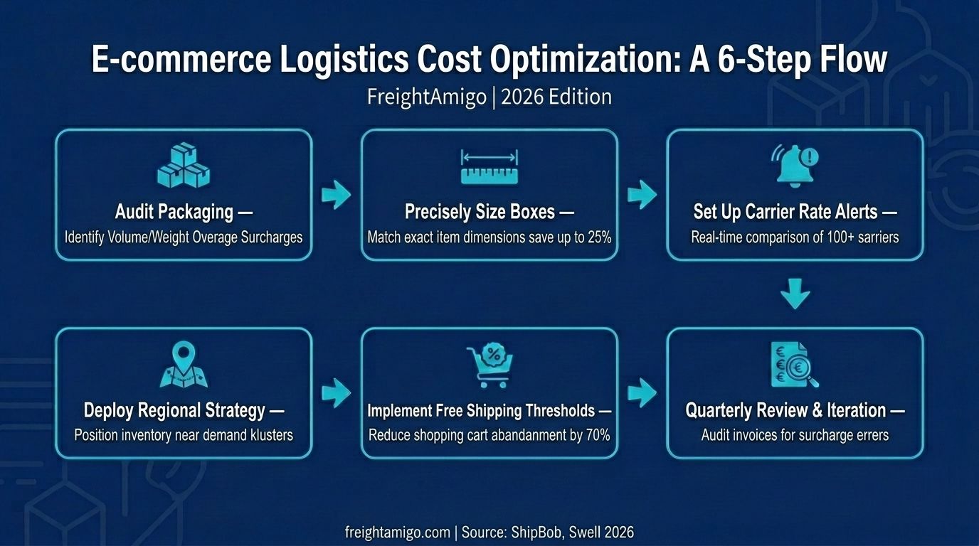 6-step ecommerce shipping cost optimization flowchart for 2026.jpg