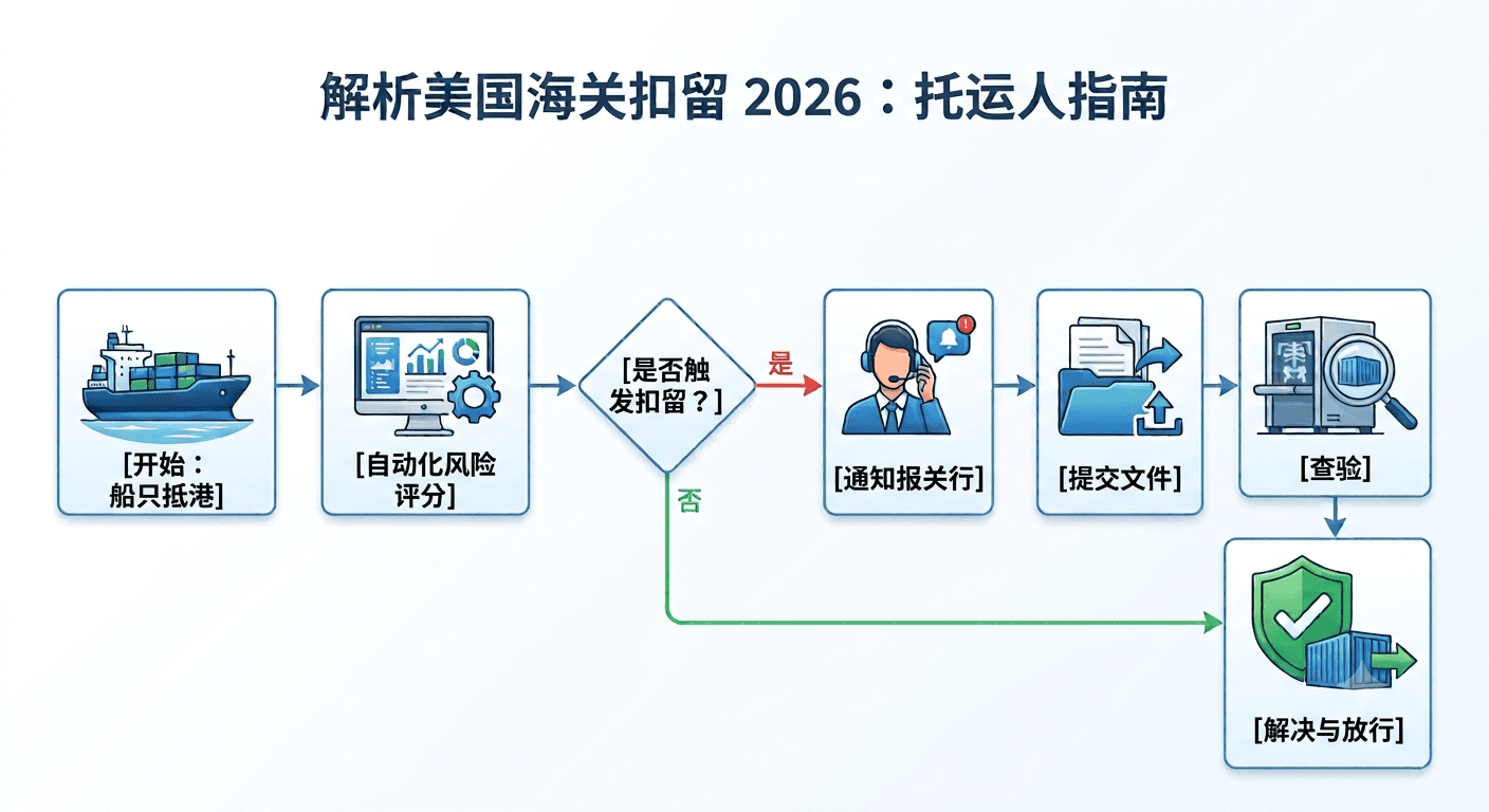 解析美国海关扣留2026:托运人指南