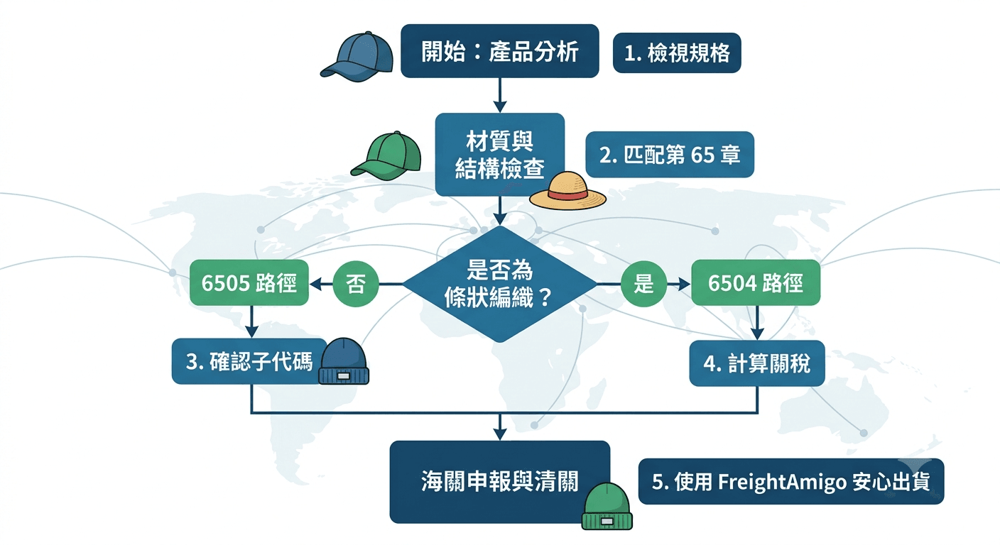 帽子 HS Code 驗證流程