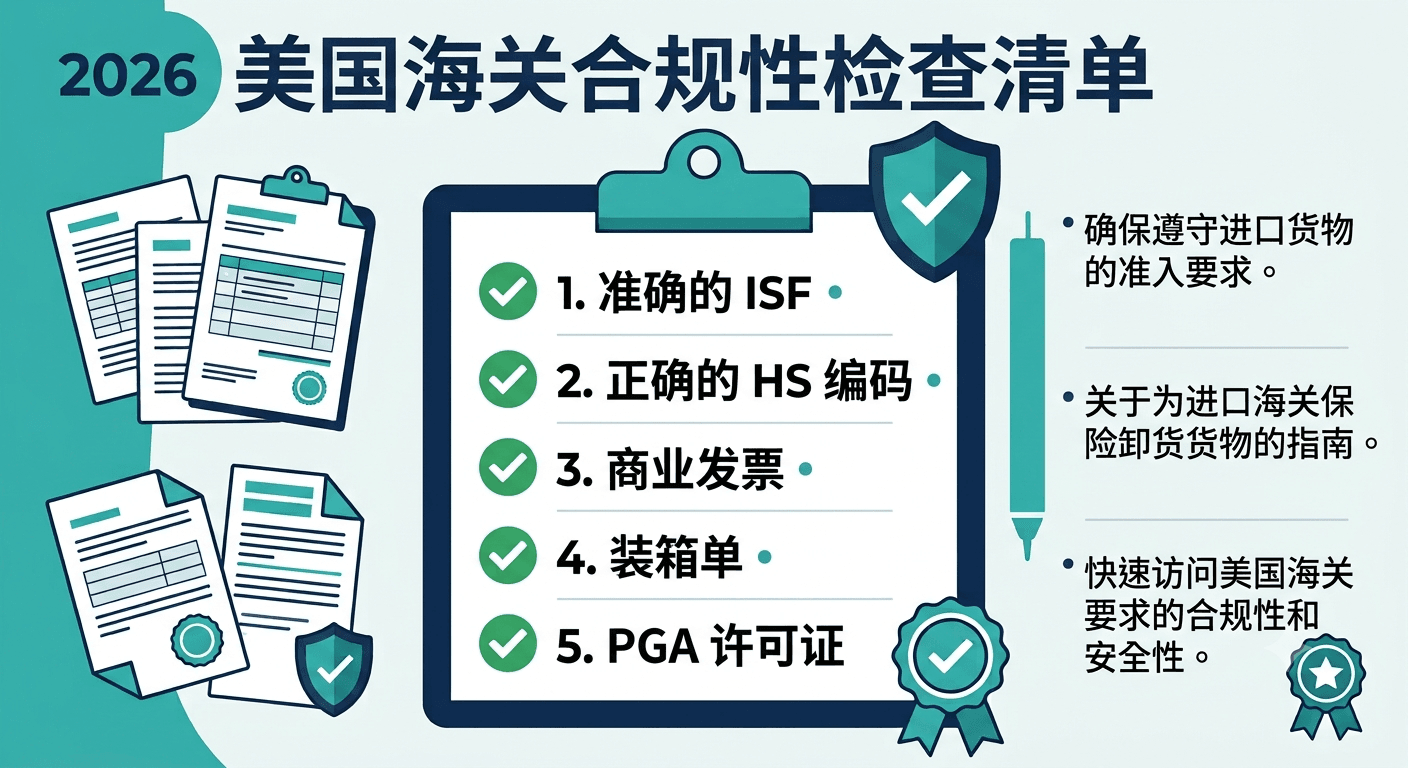 2026美国海关合规性检查清单