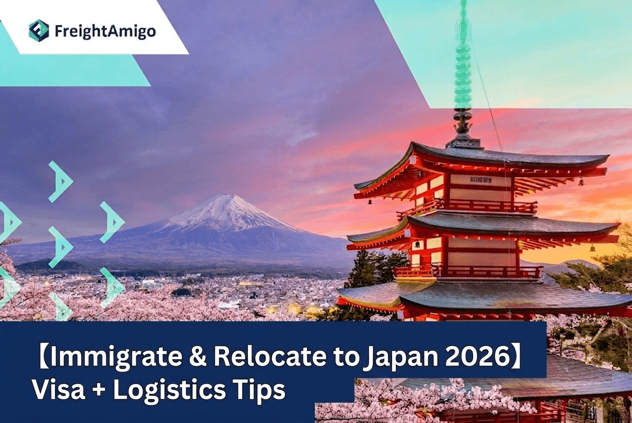 【Immigrate & Relocate to Japan】Visa + Logistics Tips