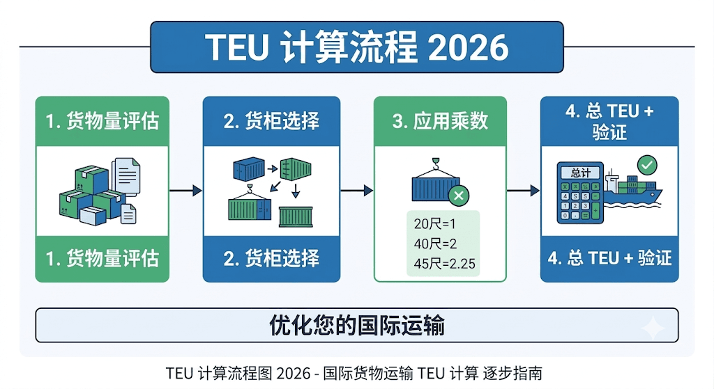 TEU 计算流程