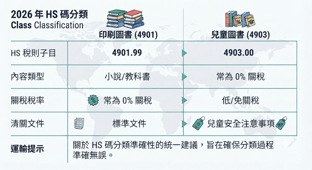 圖書HS編碼分類
