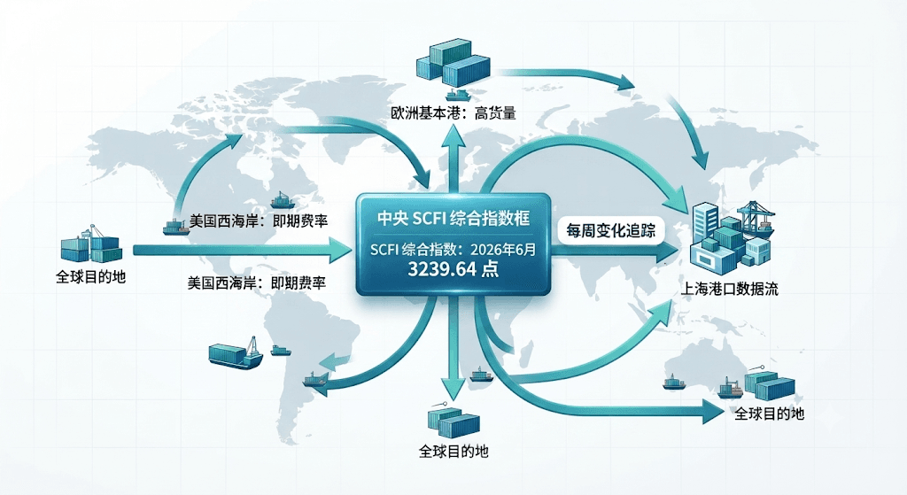 SCFI 当前衡量内容
