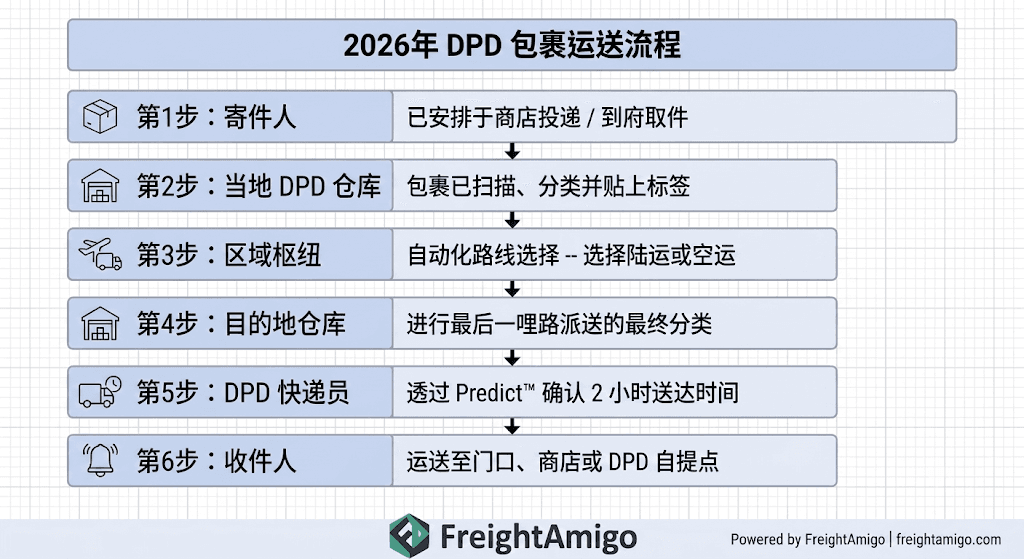 2026年 DPD 包裹运送流程