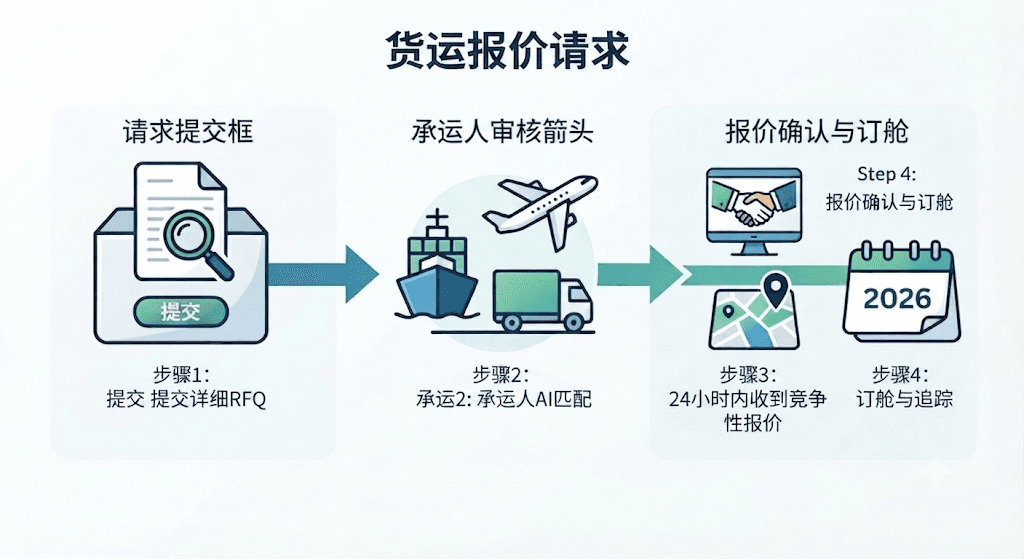 货运报价请求流程