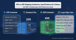 20ft Container Dimensions | FreightAmigo