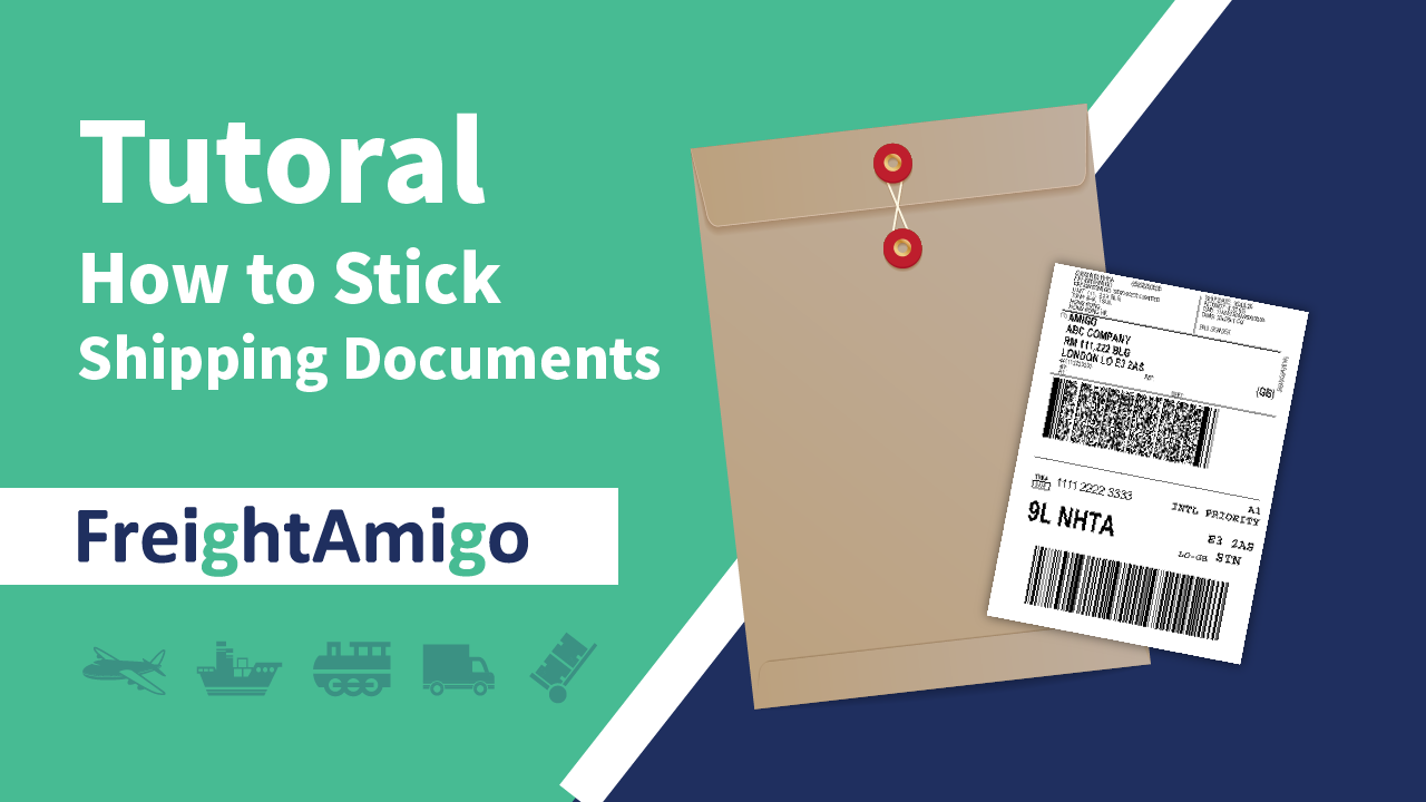 How to Stick Shipping Documents?