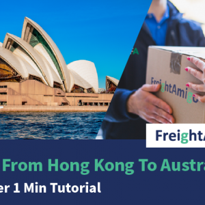 Ship From Hong Kong To Australia – Courier 1 Min Tutorial