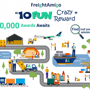 【FreightAmigo “10 FUN Crazy Reward”】