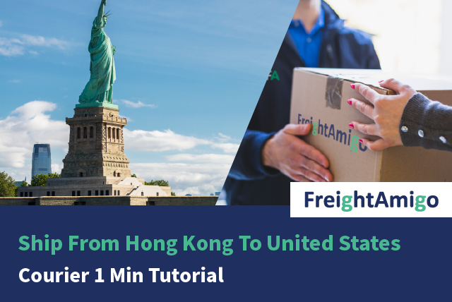 Ship From Hong Kong To United States – Courier 1 Min Tutorial