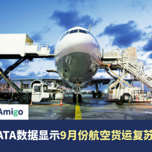 最新IATA数据显示 9月份航空货运复苏加速