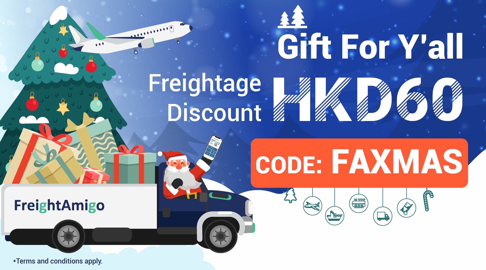 Christmas Limited Offer – HKD60 Discount