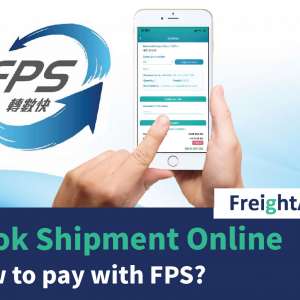 Book Shipment Online – How to pay with FPS?