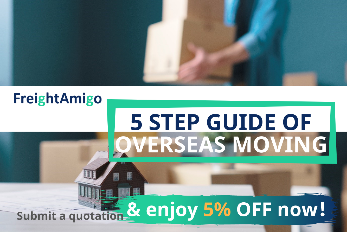 Overseas Removals Tips – 5 Step Guide of Overseas Moving