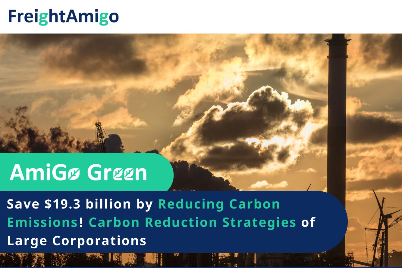 Substainable development carbon emissions FreightAmigo