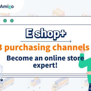 Eshop+ Become an online shop expert! Learn more about the 3 online purchasing channels here