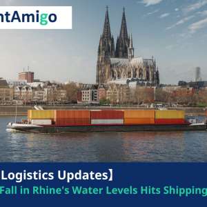Rhine's Water Levels FreightAmigo