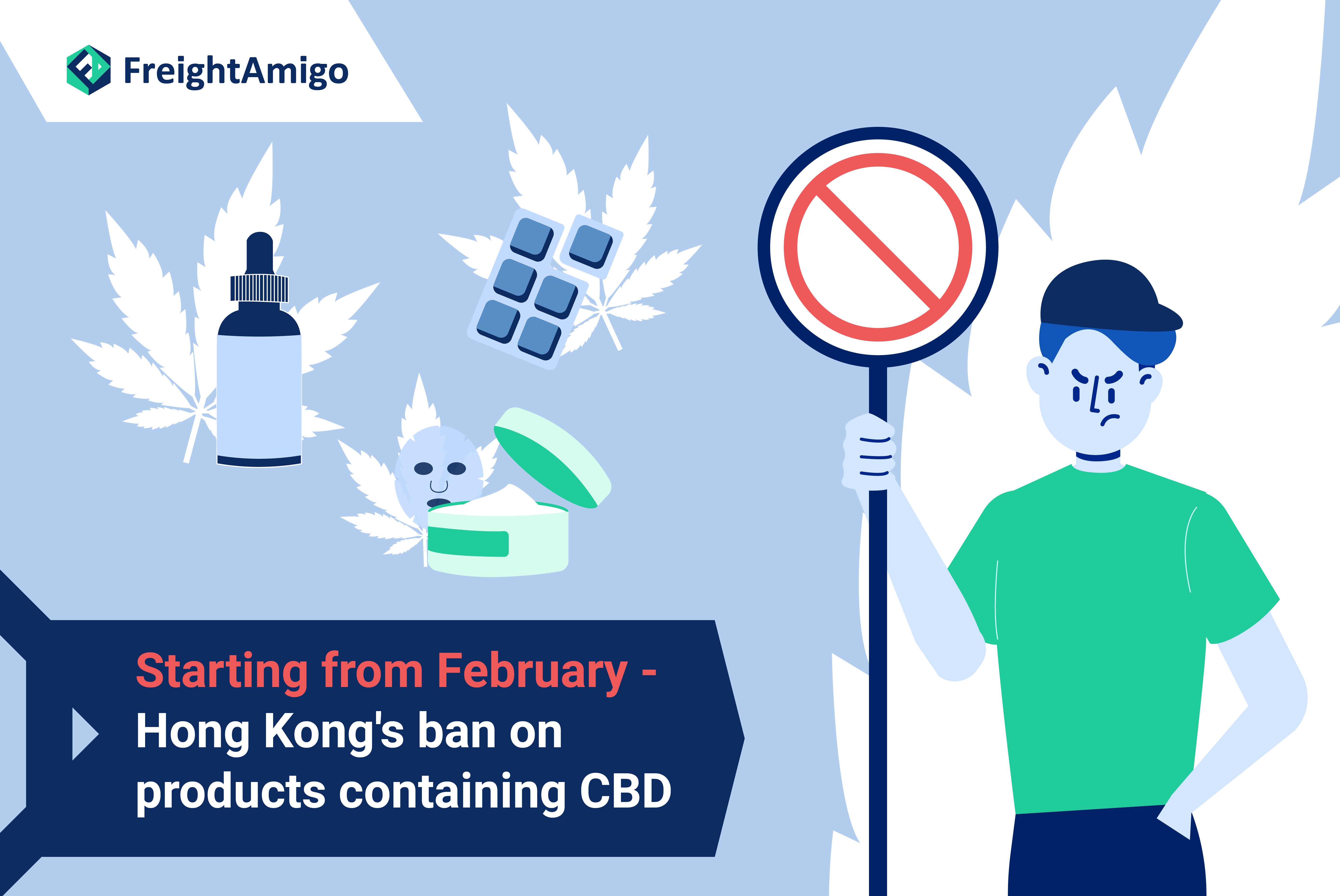 【Shipping Restriction】Hong Kong’s ban on products containing CBD comes into effect in Feb