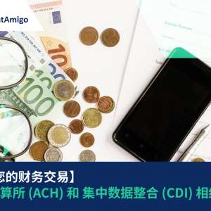 通过自动清算所 (ACH) 和 CDI 集成简化您的财务交易