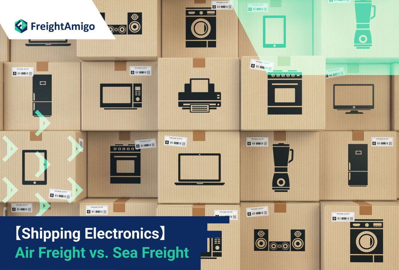【Shipping Electronics】 Air Freight vs. Sea Freight