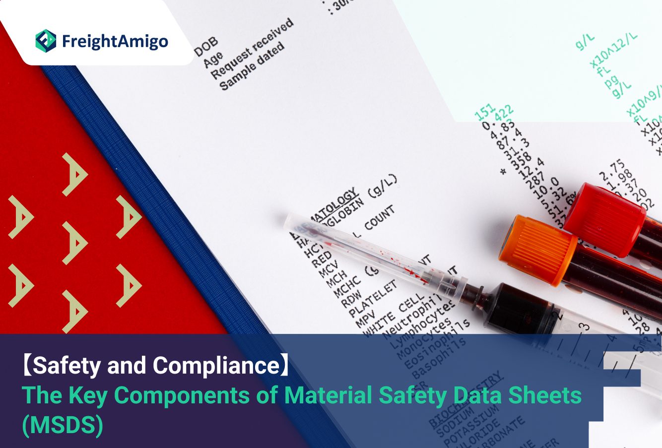 【Safety and Compliance】 The Key Components of Material Safety Data Sheets (MSDS)