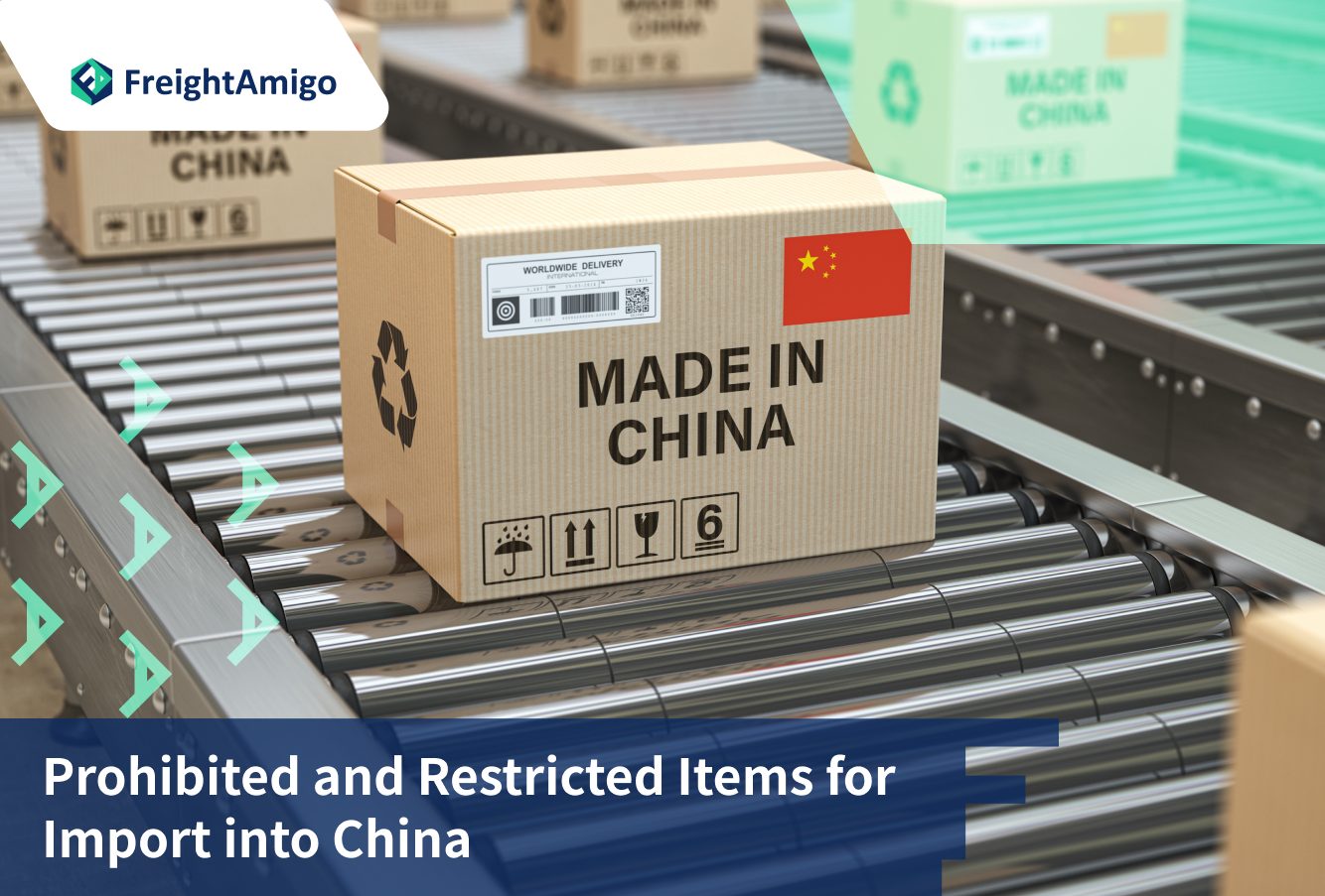 Prohibited and Restricted Items for Import into China