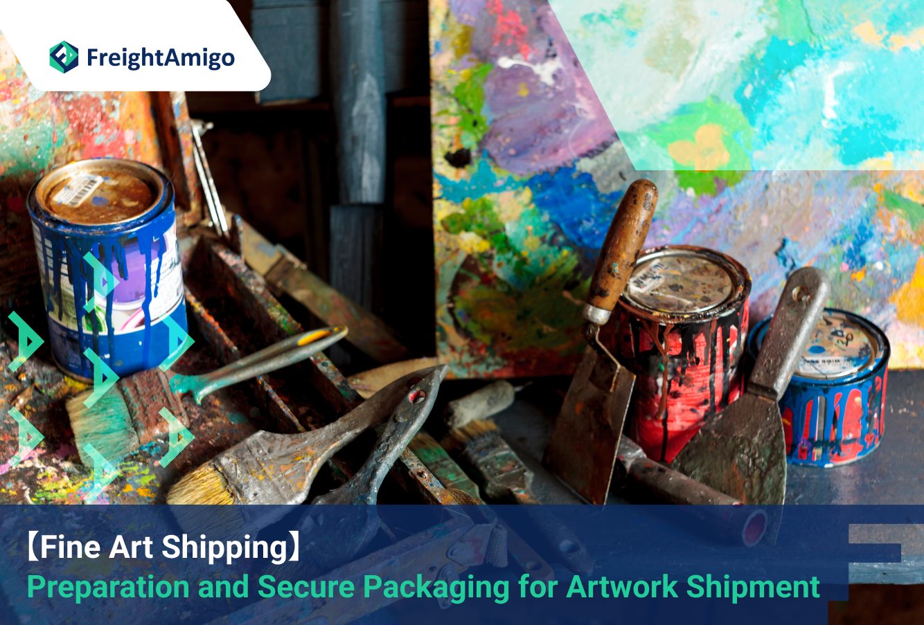 Preparation and Secure Packaging for Artwork Shipment