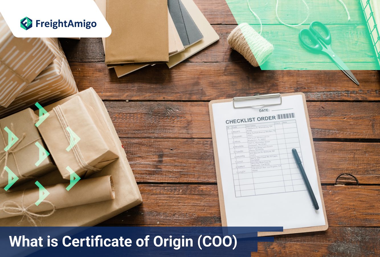 certificate of origin COO Trade