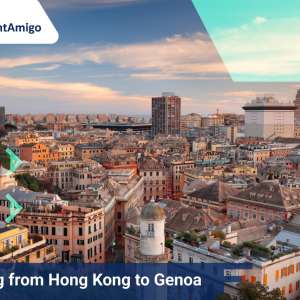 shipping from hong kong to genoa