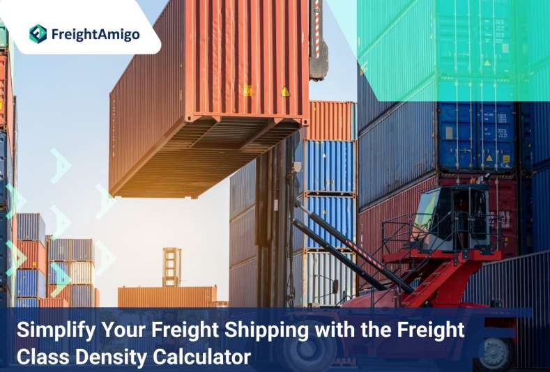 Simplify Your Freight Shipping with the Freight Class Density