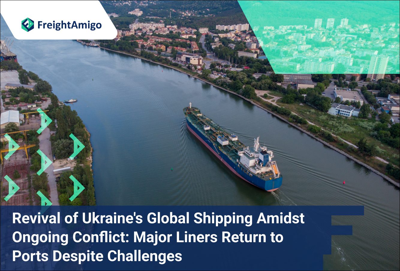 Ukraine's global shipping, FreightAmigo