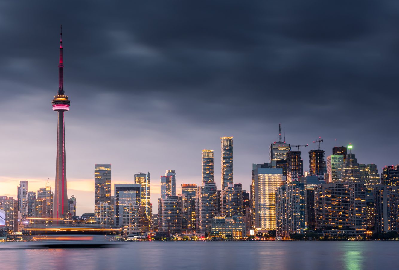 Toronto to Hong Kong